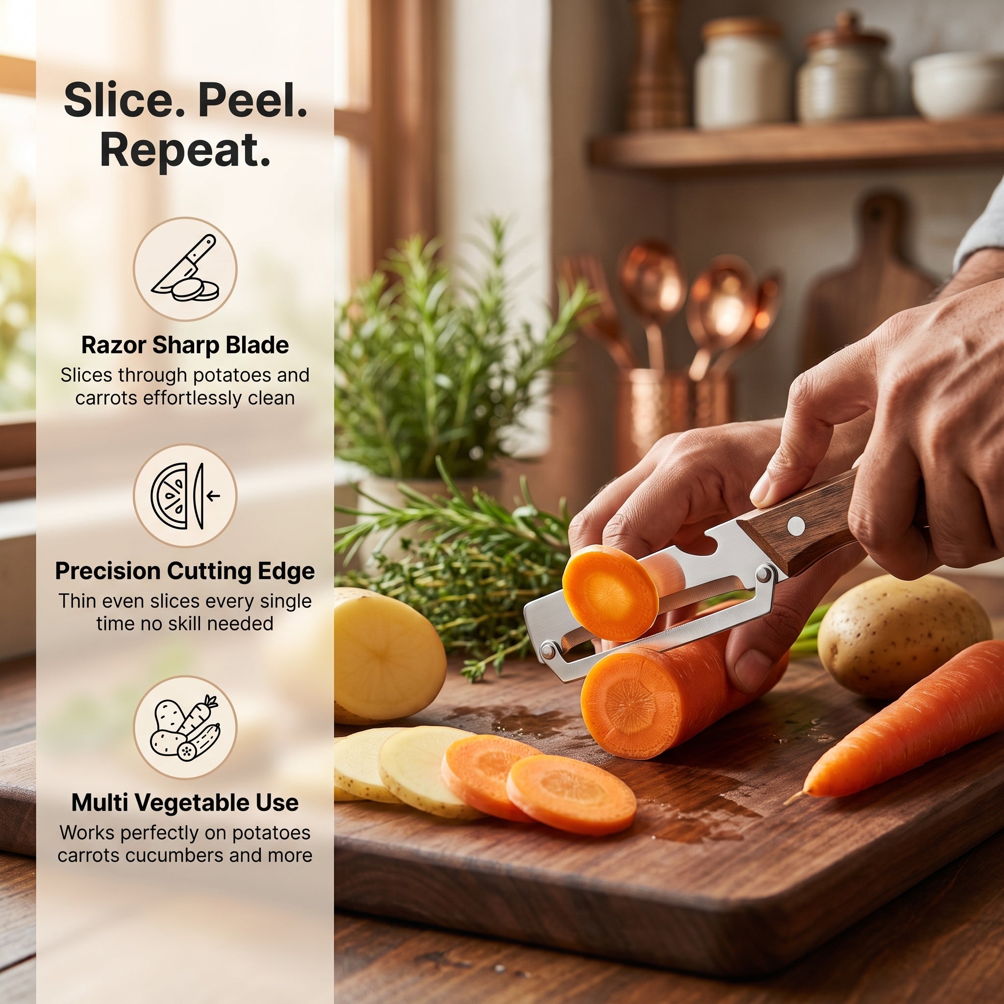2 in 1 Peeler Knife