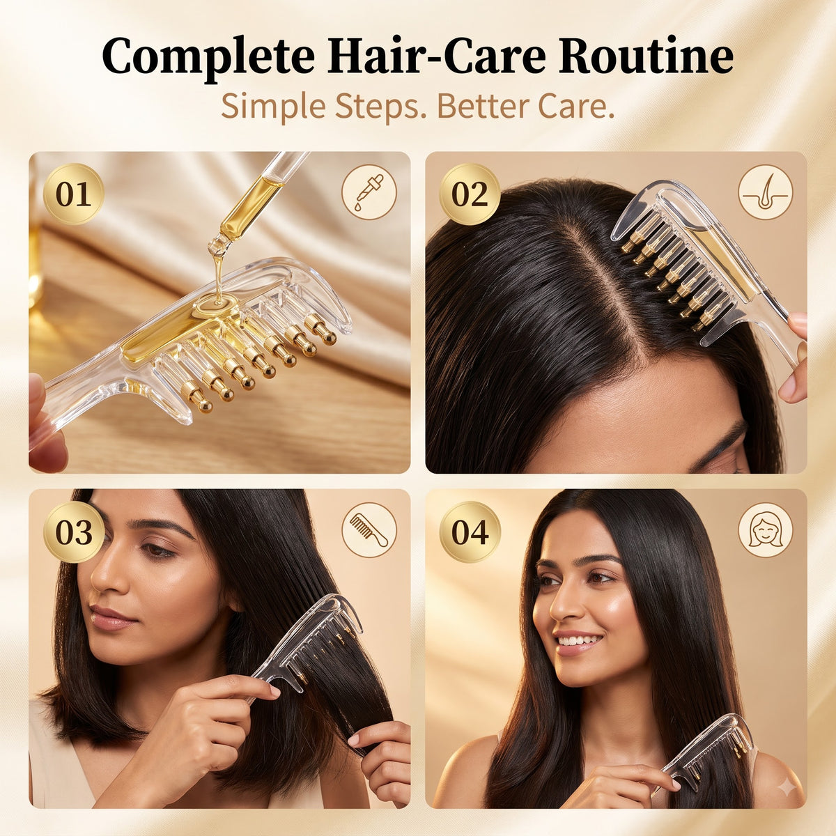 ScalpGlo Hair Comb