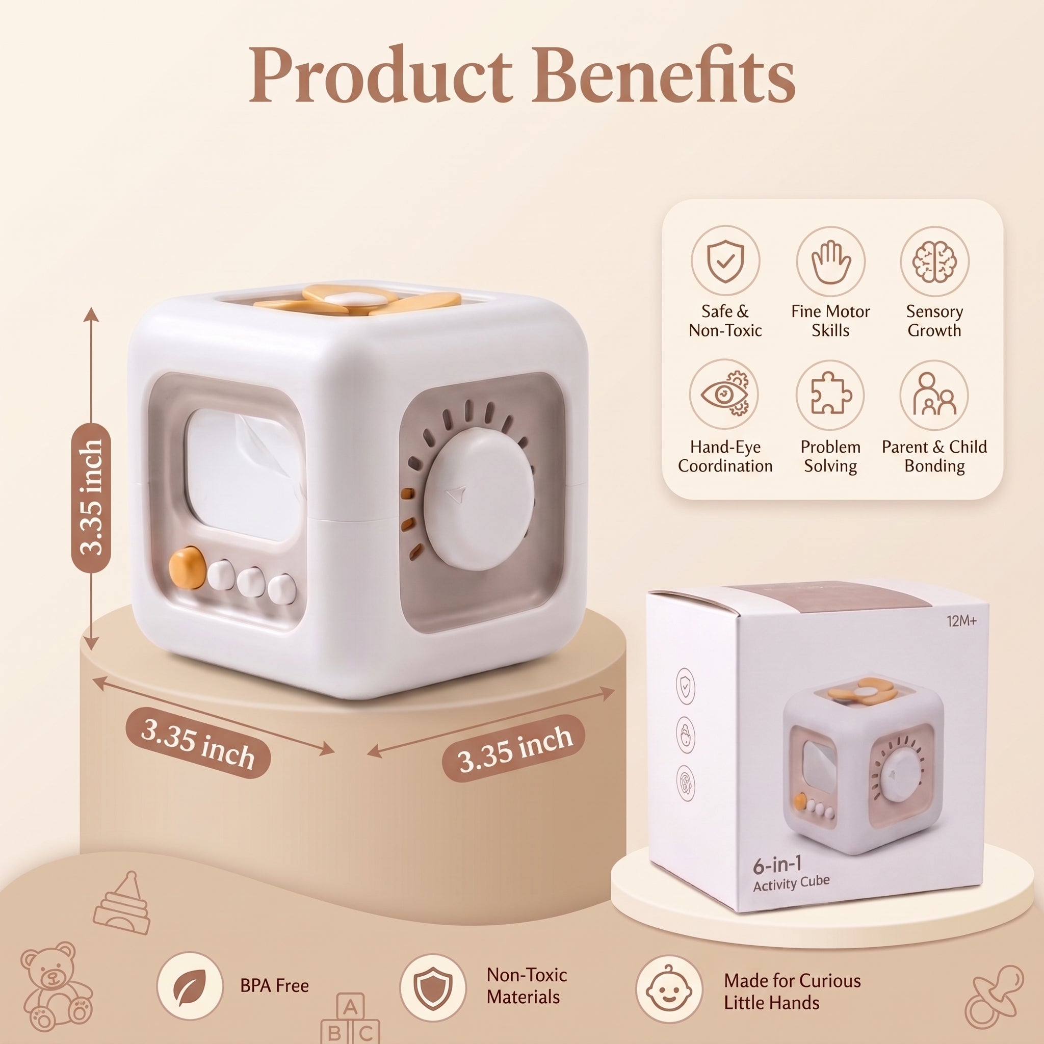 Kids Activity Cube