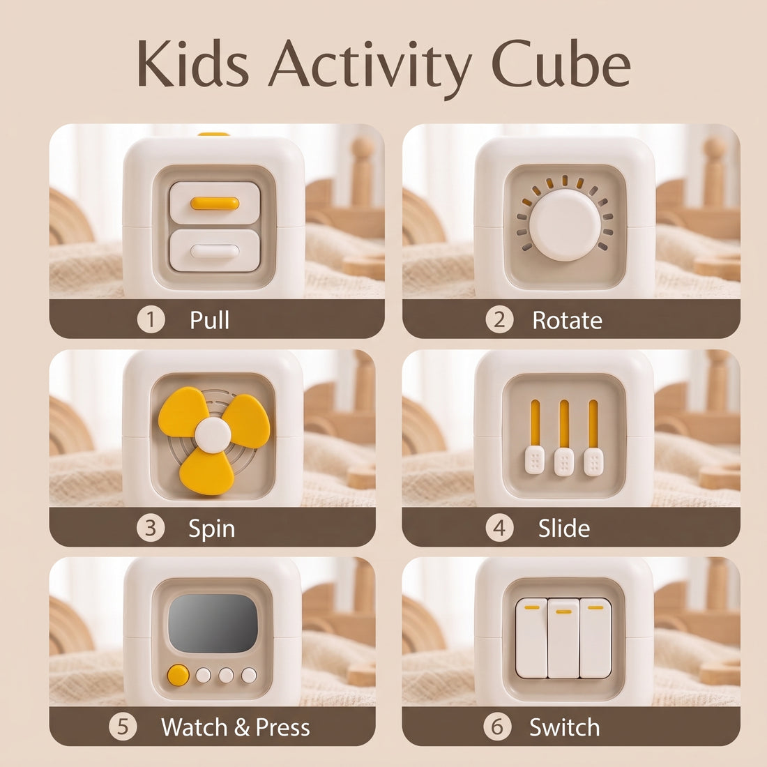 Kids Activity Cube