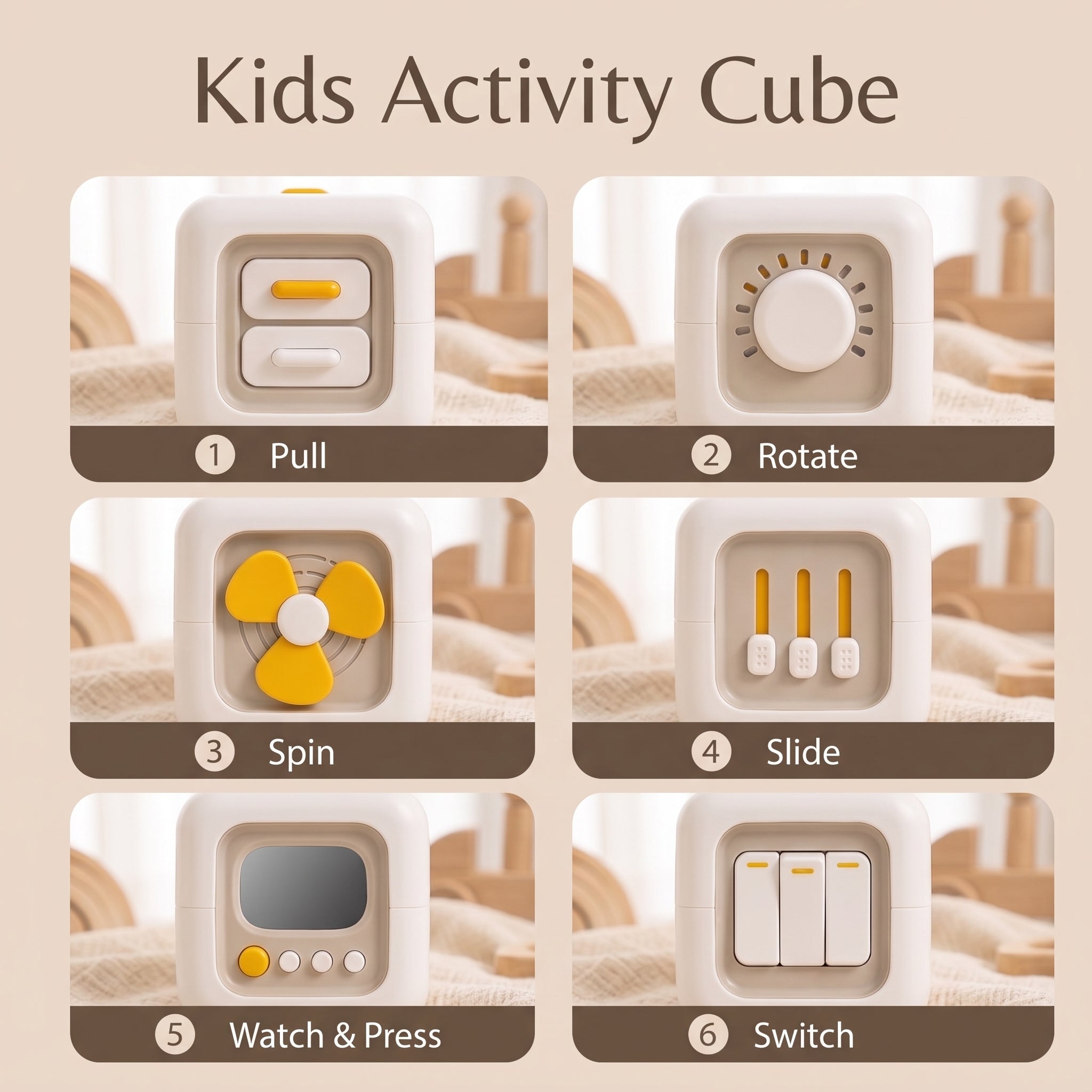 Kids Activity Cube