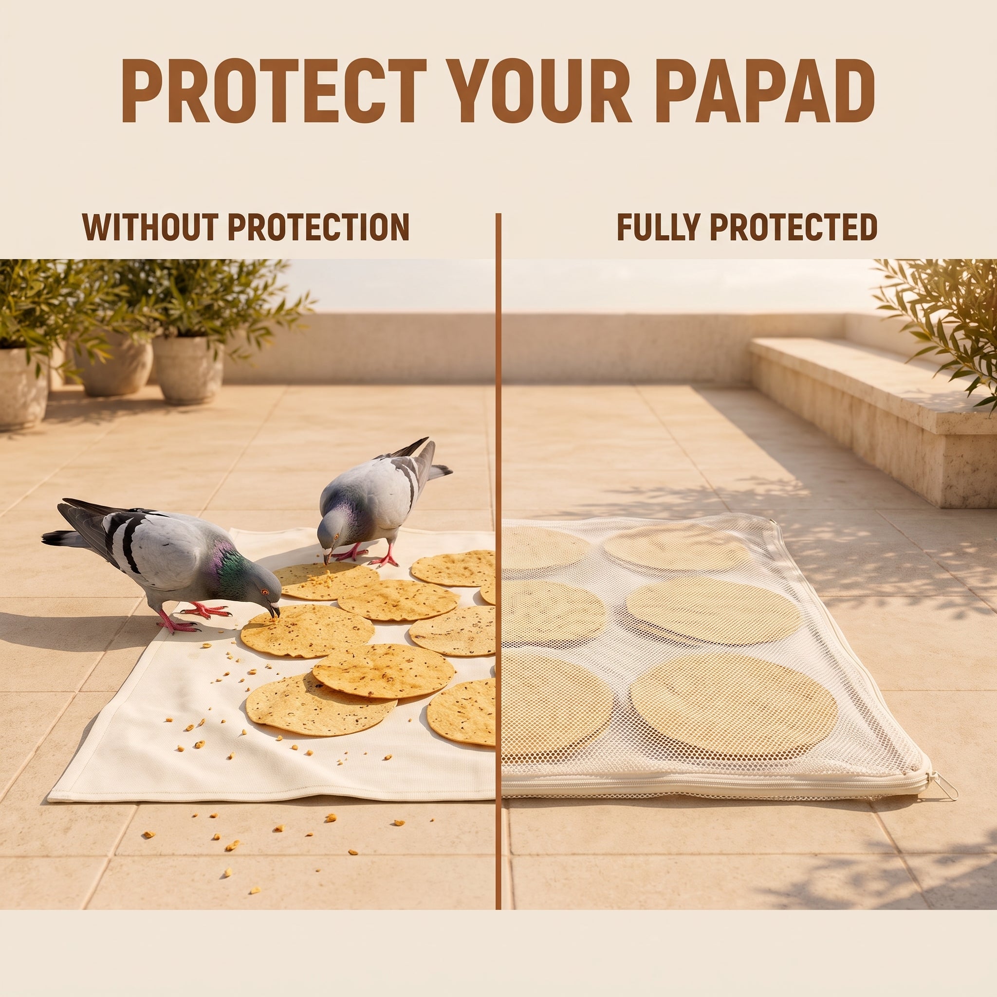 Papad Drying Net Cloth