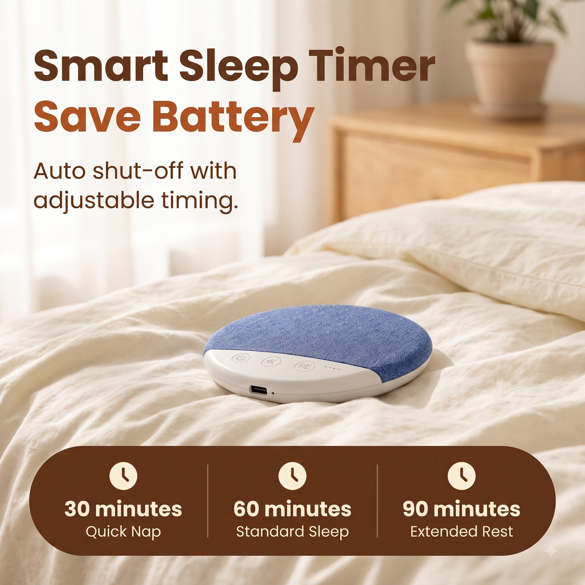 SnoozePod-Bluetooth Pillow Speaker for Sleeping