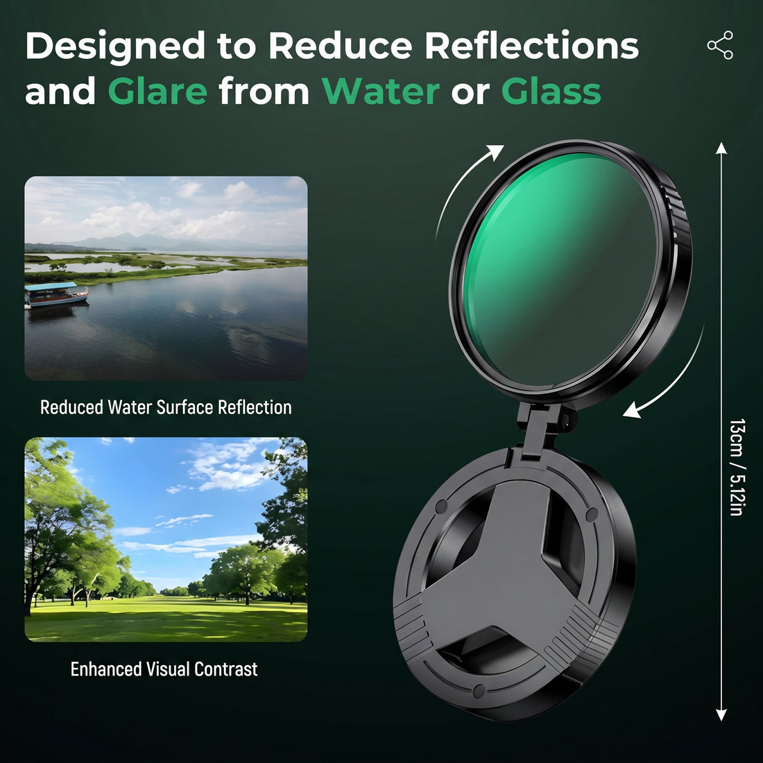 Magnetic Phone Camera Lens Filter
