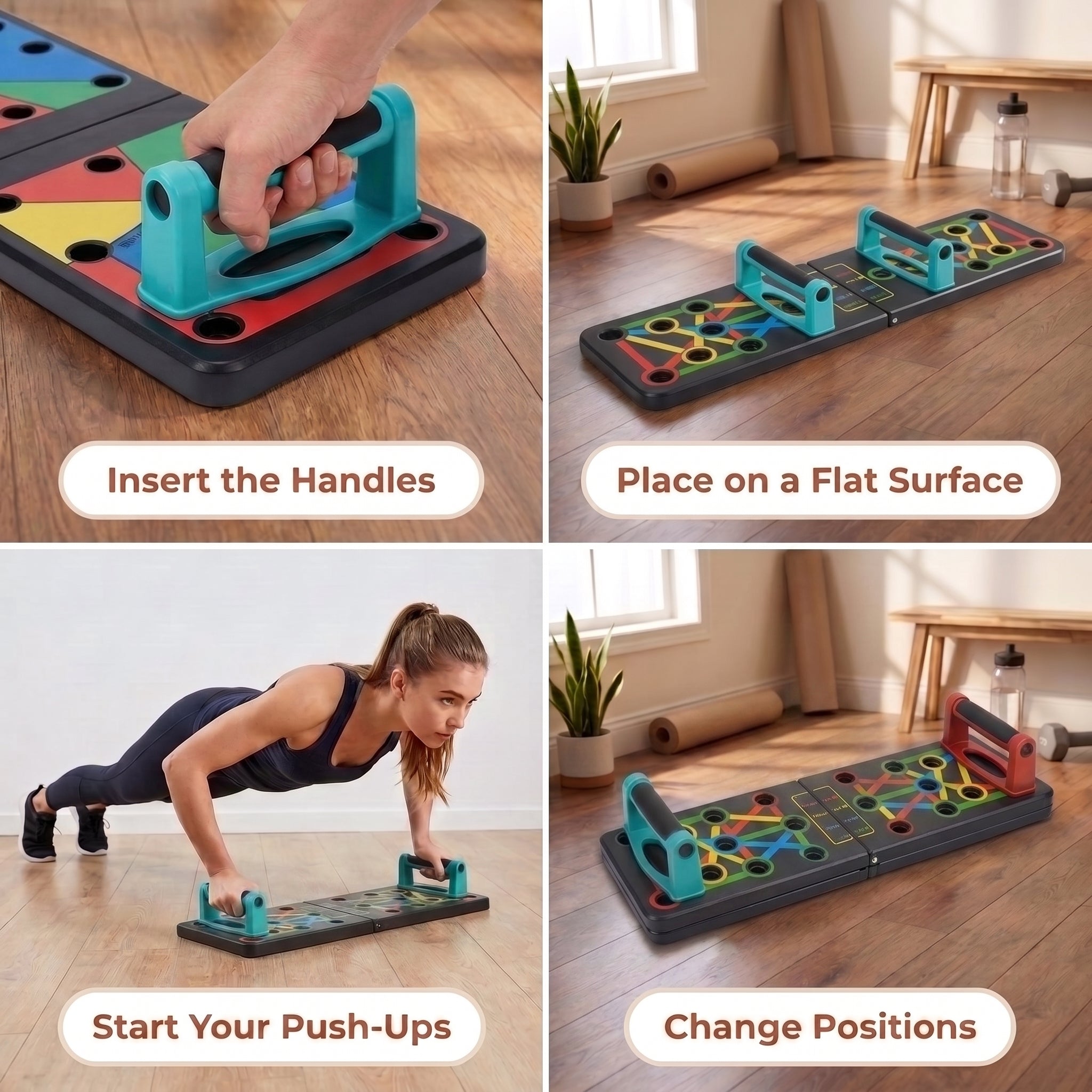 16-in-1 Push Up Board