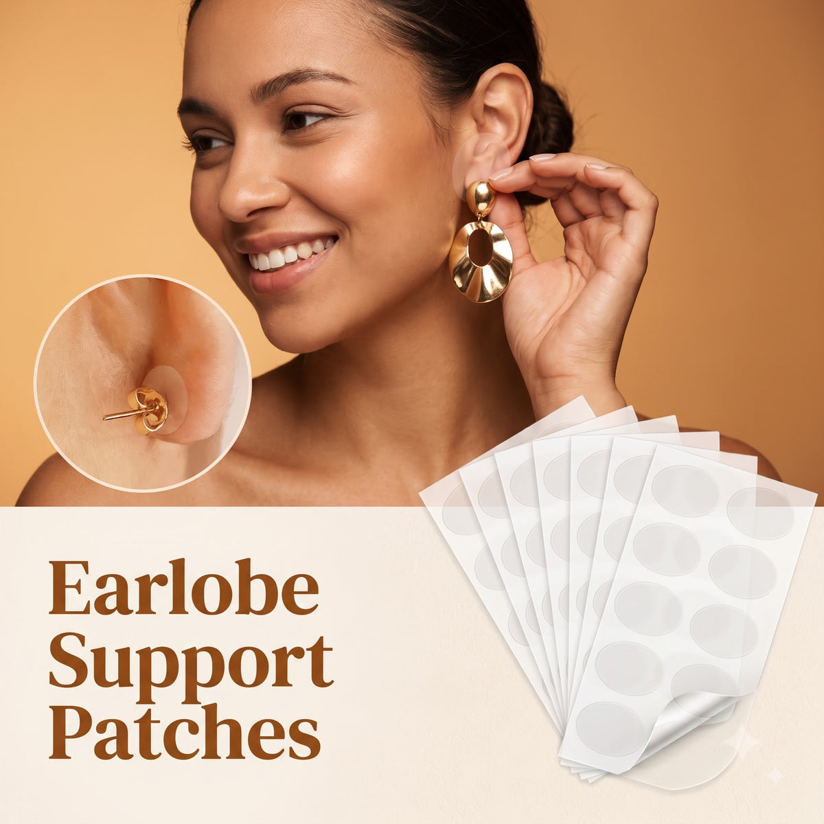 Earlobe Support Patches